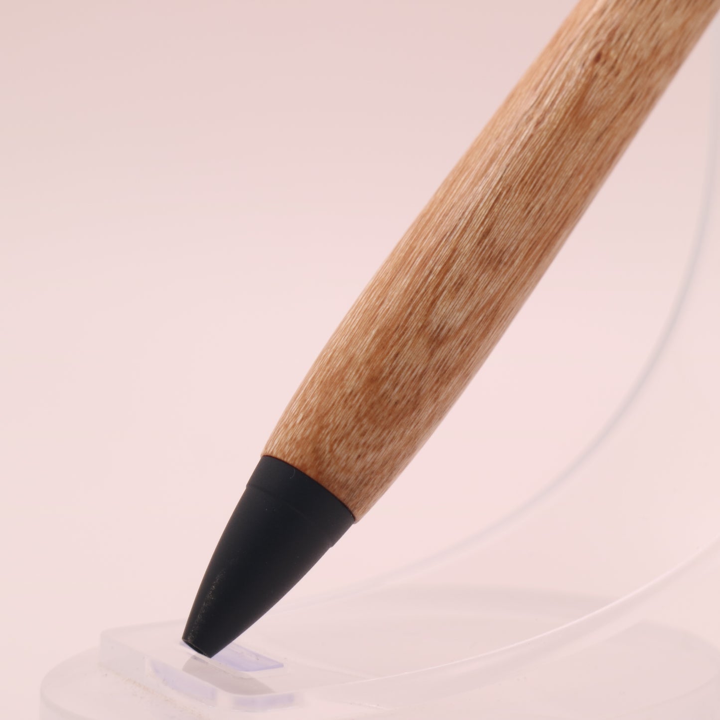 ユーカリの木軸ペン｜手作り木製ボールペン・シャーペン｜マットブラック金具｜Wood Time Factory