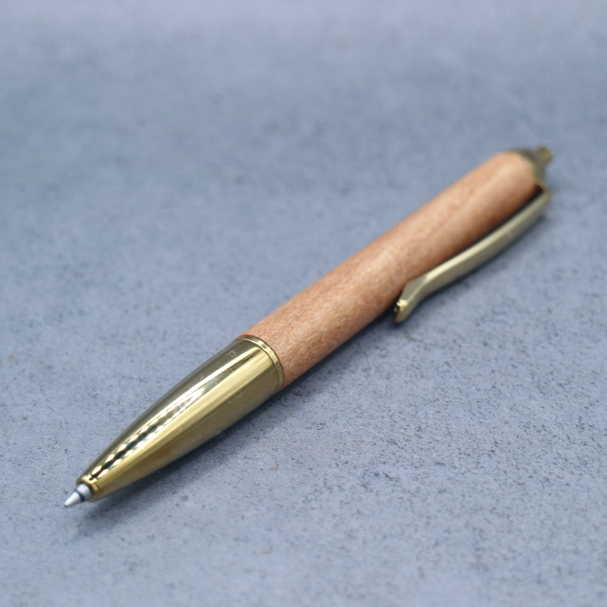 Mimosa M5 Compatible Wooden Mini Ballpoint Pen | Slim Barrel, Retractable 260920