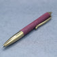 Purpleheart | Wooden Mini Ballpoint Pen for M5 | Slim Barrel, Retractable 260912