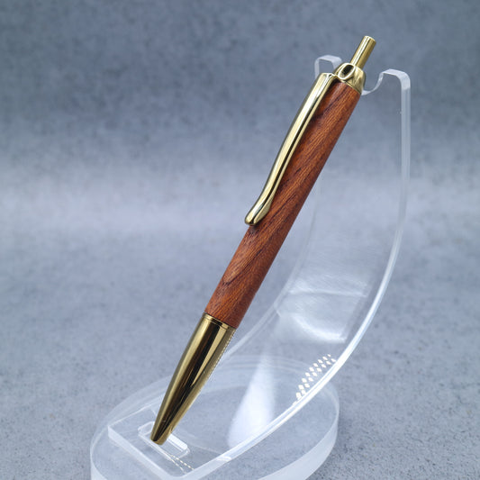 Zelkova | M5-compatible wooden mini ballpoint pen made from wood found in a storehouse | Slim barrel, retractable 260642