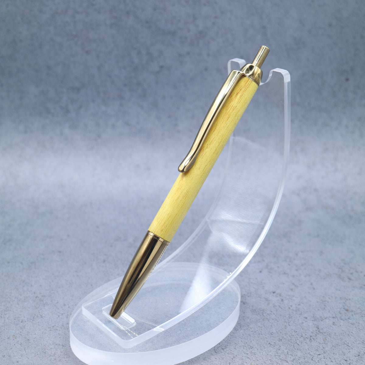 Haze M5 Compatible Wooden Mini Ballpoint Pen | Slim Barrel, Retractable 260905