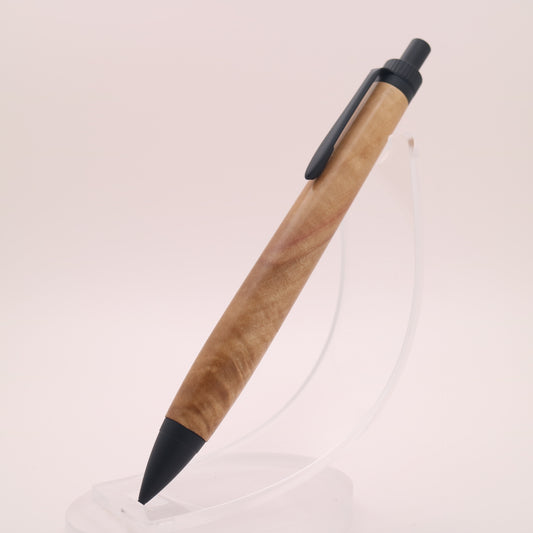 ユズリハの木軸ペン｜手作り木製ボールペン・シャーペン｜260108｜Wood Time Factory