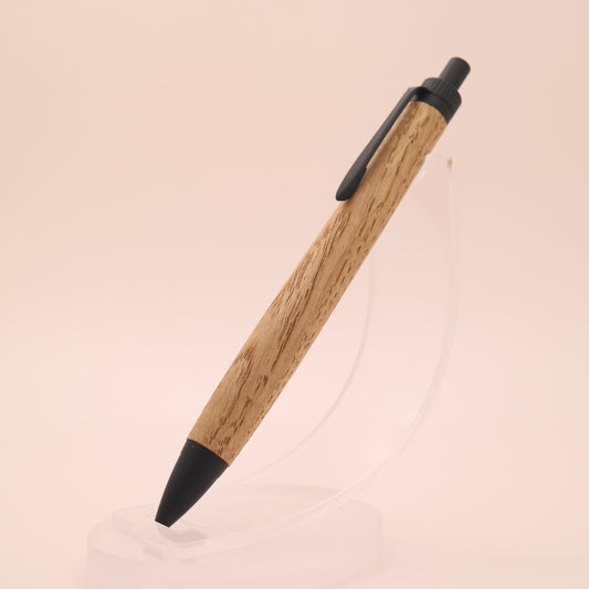 クリ× マットブラック　木軸ペン　ボールペン or シャーペン　251201　