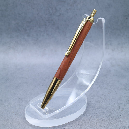 Zelkova | M5-compatible wooden mini ballpoint pen made from wood found in a storehouse | Slim barrel, retractable 260642