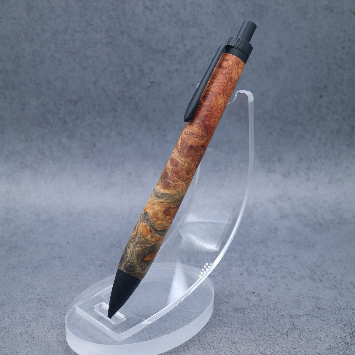 [For U-sama] Karin burl | One-of-a-kind wooden pen | Ballpoint pen or mechanical pencil 260904