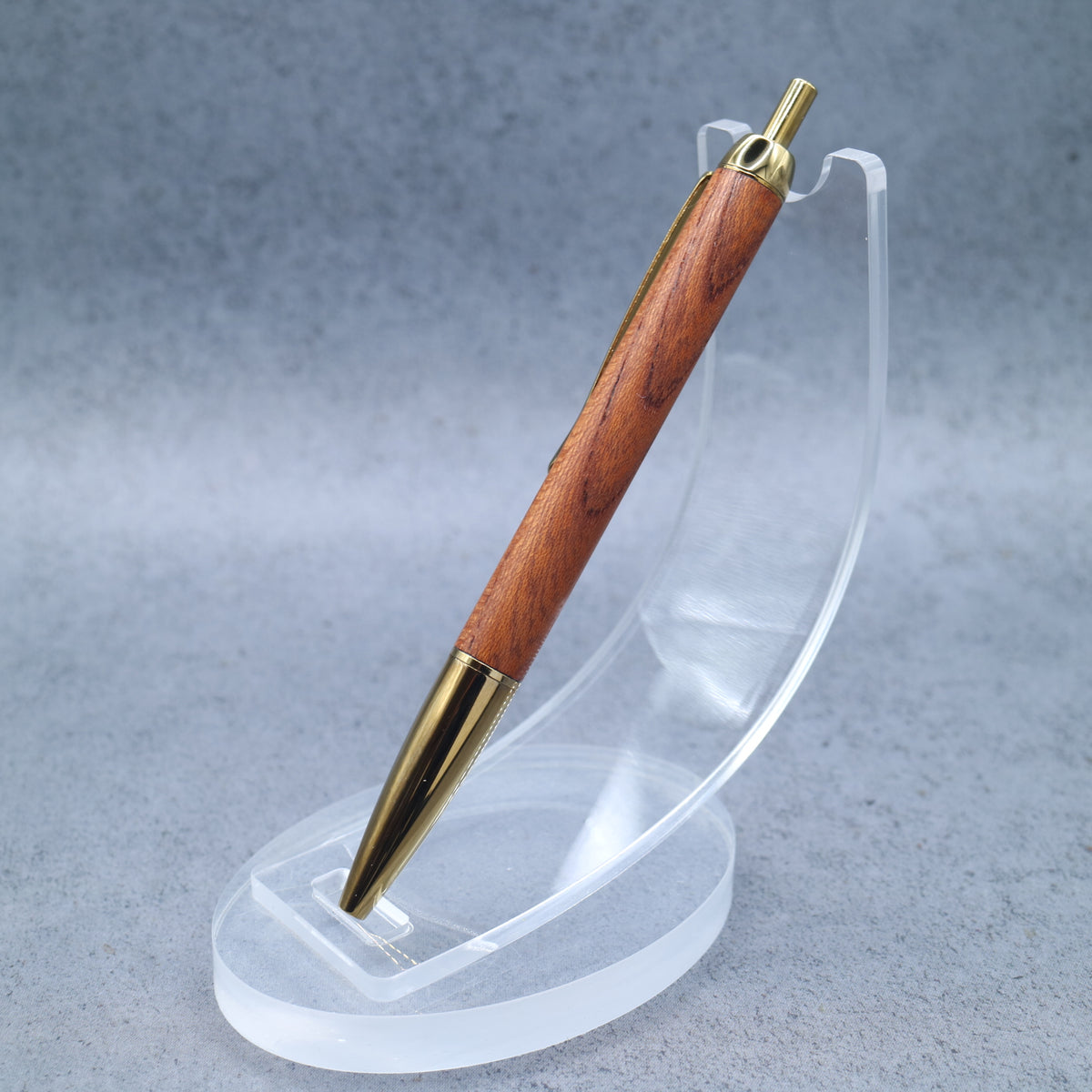Zelkova | M5-compatible wooden mini ballpoint pen made from wood found in a storehouse | Slim barrel, retractable 260642