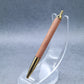 Hinoki M5 Compatible Wooden Mini Ballpoint Pen | Slim Barrel, Retractable 260758