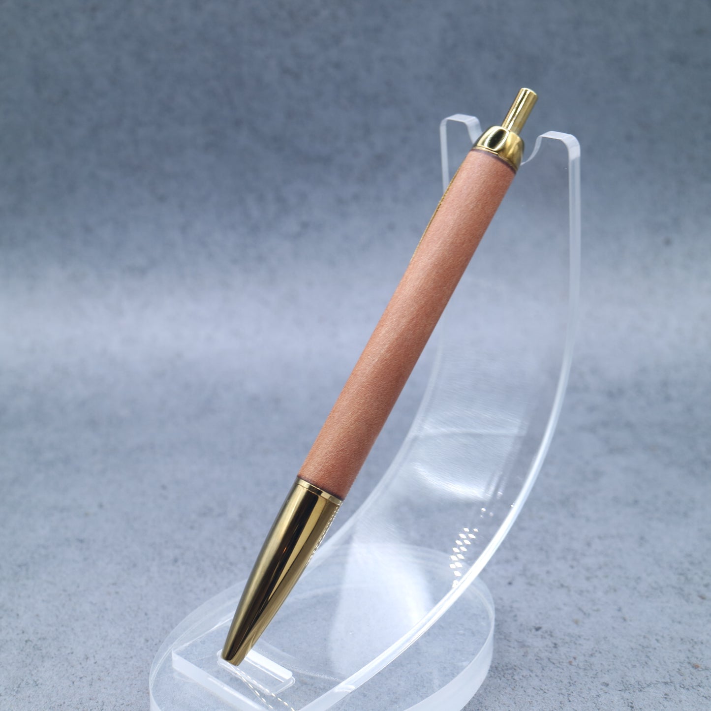 Hinoki M5 Compatible Wooden Mini Ballpoint Pen | Slim Barrel, Retractable 260758