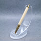 Osmanthus fragrans M5 compatible wooden mini ballpoint pen | Slim barrel, retractable 260706