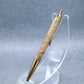 Osmanthus fragrans M5 compatible wooden mini ballpoint pen | Slim barrel, retractable 260706