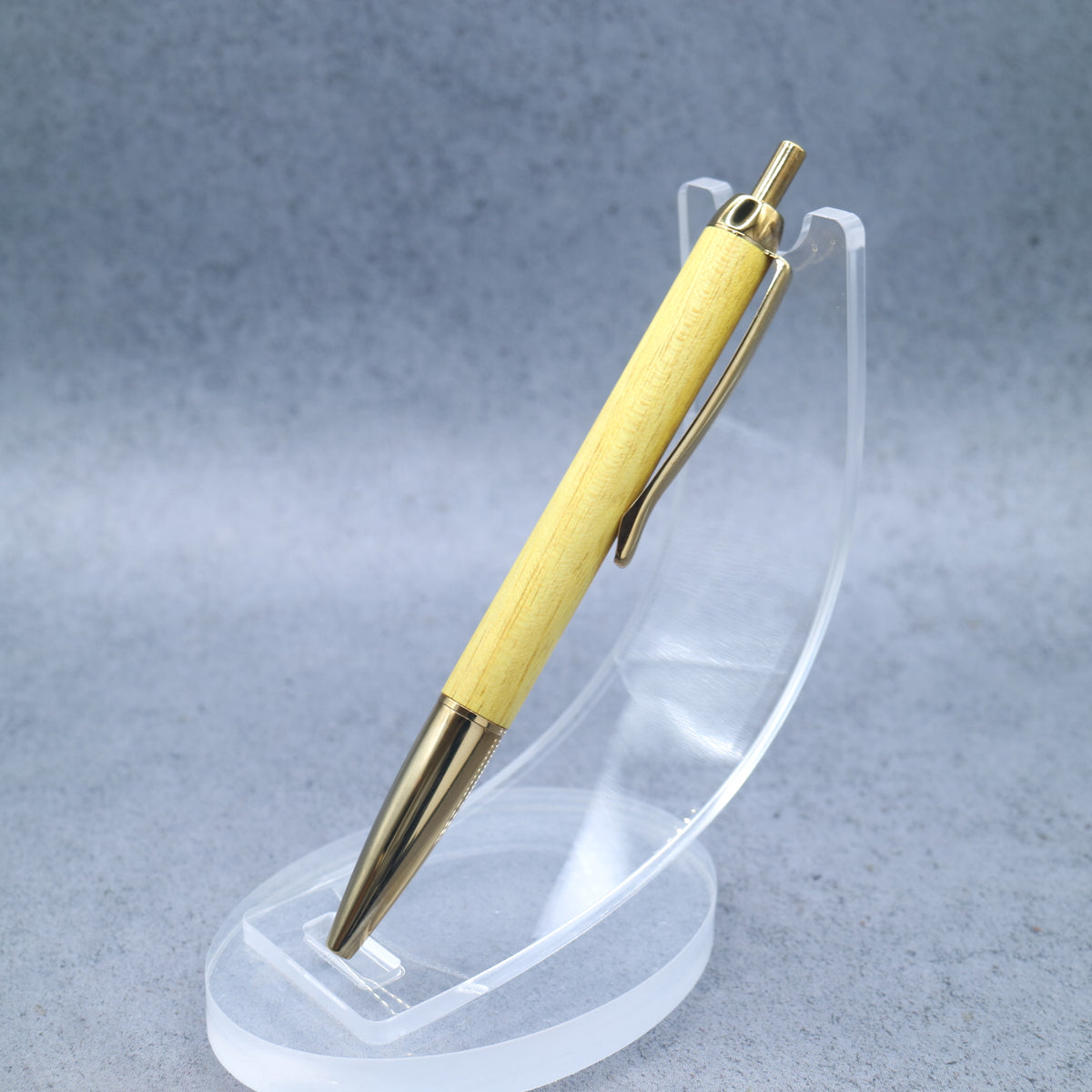 Haze M5 Compatible Wooden Mini Ballpoint Pen | Slim Barrel, Retractable 260905