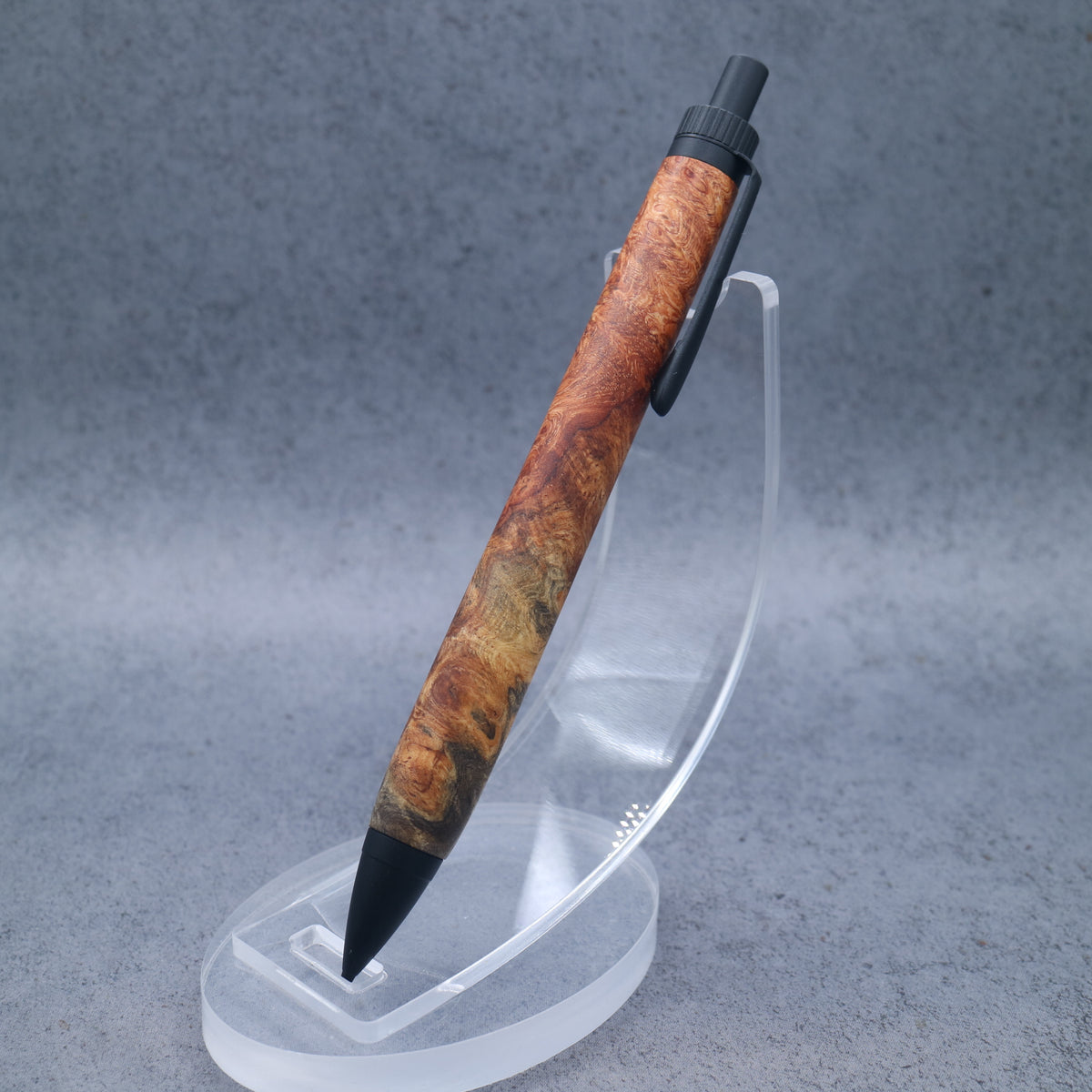[For U-sama] Karin burl | One-of-a-kind wooden pen | Ballpoint pen or mechanical pencil 260904