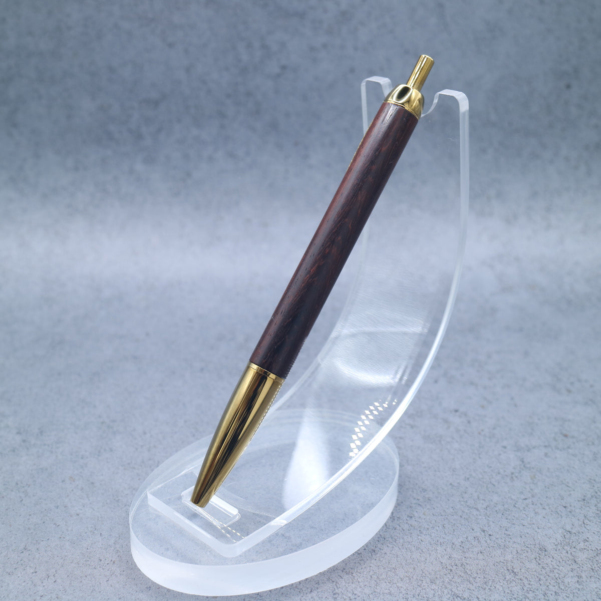 Indian Rosewood Mini Wooden Ballpoint Pen for M5 | Slim-Barrel, Retractable 260908