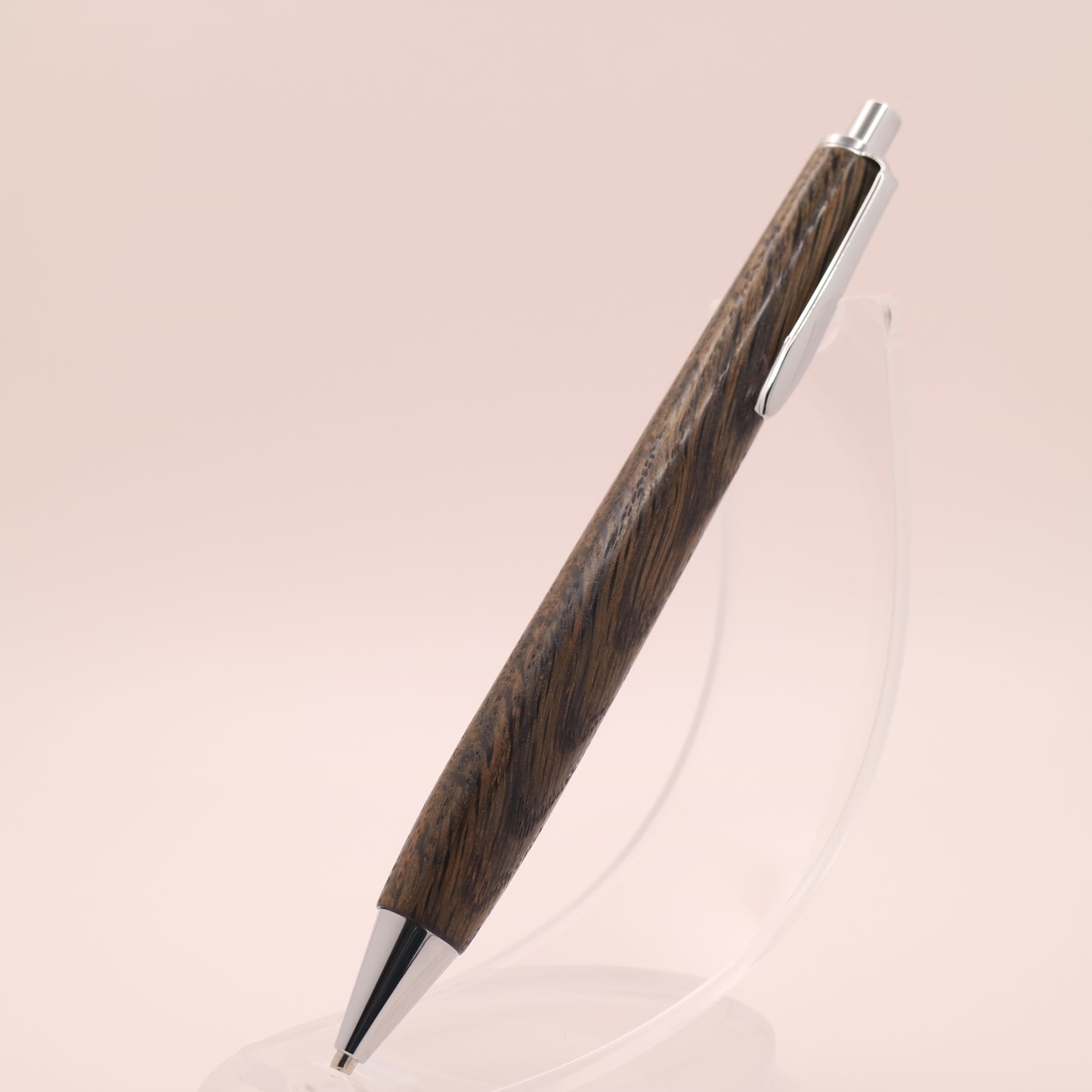 神代ナラ 木軸シャーペン｜【学生に人気】時を刻んだ深い色合いが、勉強時間に静かな集中をもたらす一本　260208