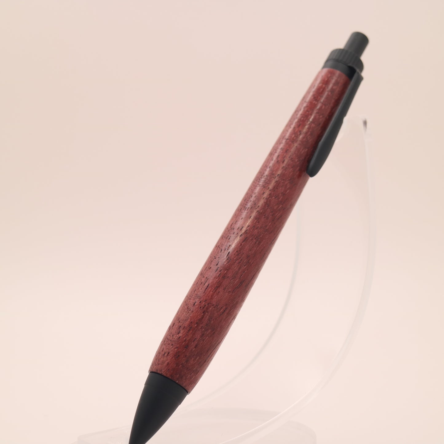 パープルハートの木軸ペン｜手作り木製ボールペン・シャーペン｜260106｜Wood Time Factory