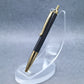 Ebony M5-Compatible Wooden Mini Ballpoint Pen | Slim Barrel, Retractable 260914