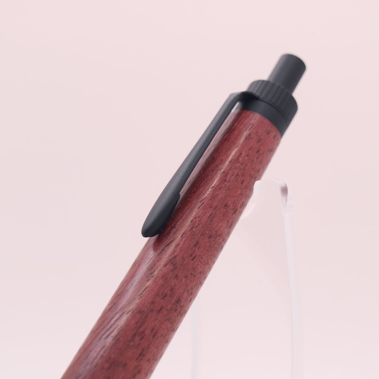 パープルハートの木軸ペン｜手作り木製ボールペン・シャーペン｜260106｜Wood Time Factory