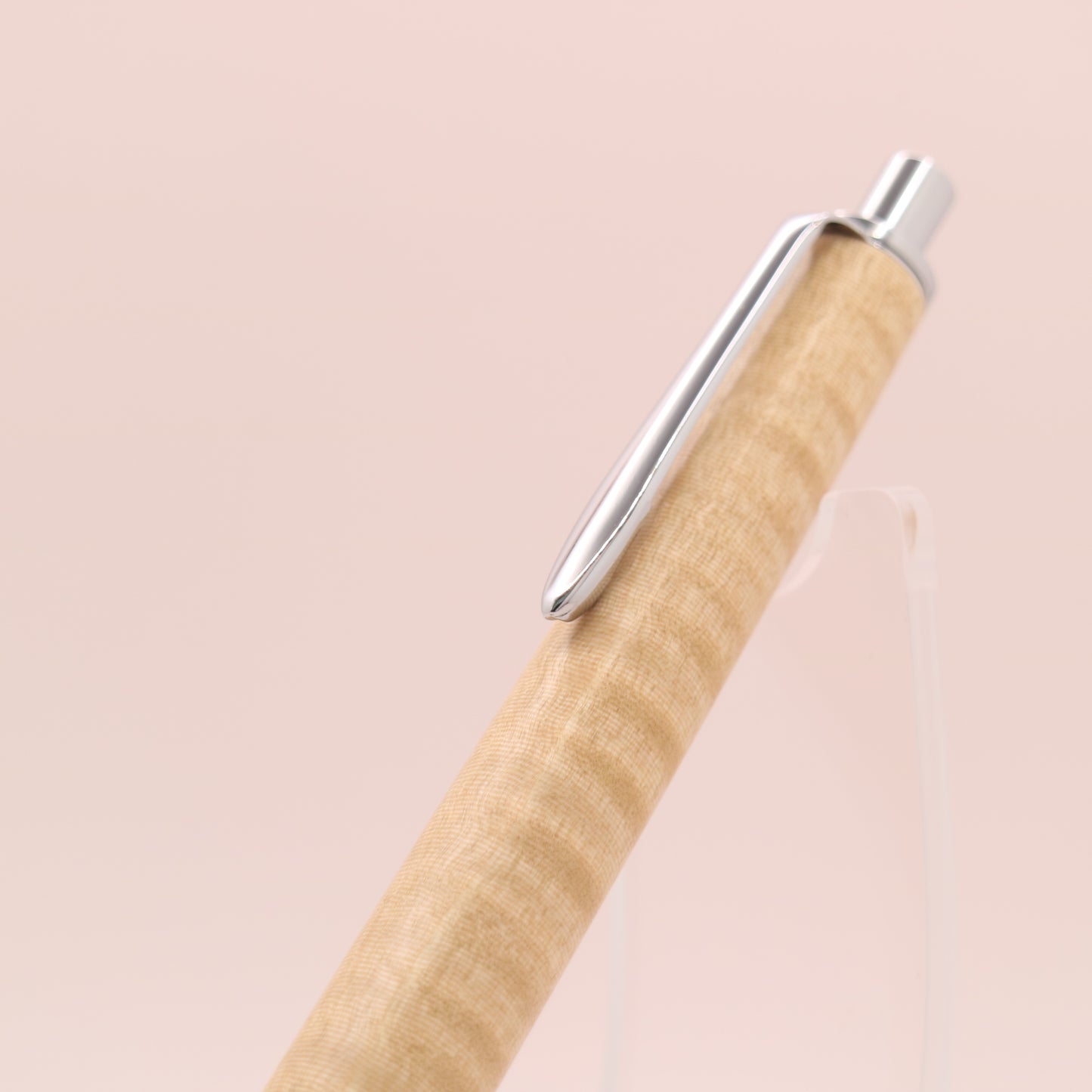 トチ縮杢 木軸シャーペン｜【学生に人気】やわらかな縮杢が、勉強時間を静かに整える一本　260201