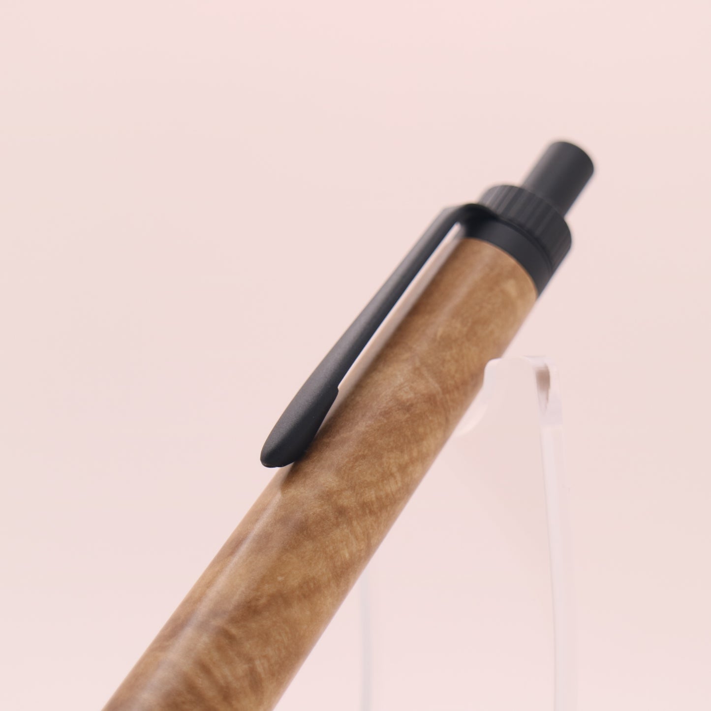 ユズリハ　マットブラック　木軸ペン　ボールペン or シャーペン　251212