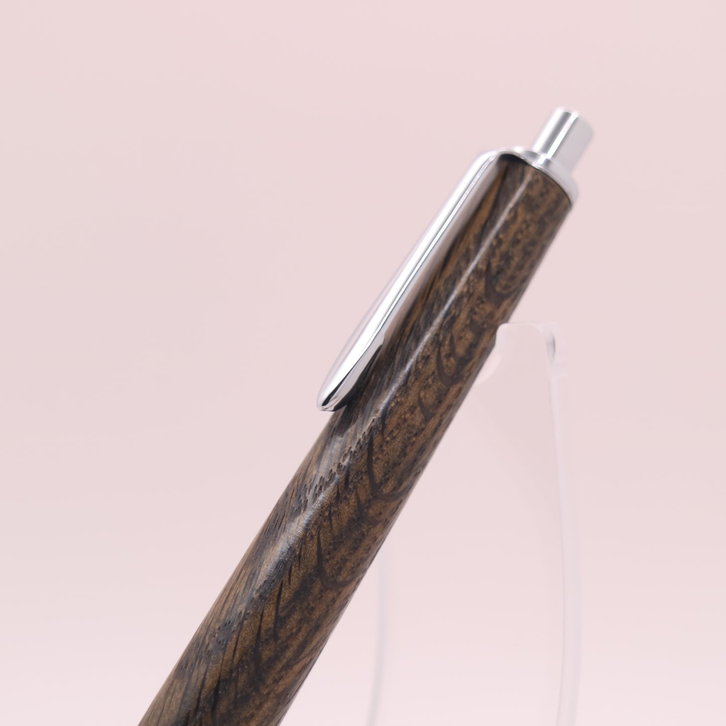 神代ナラ 木軸シャーペン｜【学生に人気】時を刻んだ深い色合いが、勉強時間に静かな集中をもたらす一本　260208