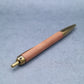 Hinoki M5 Compatible Wooden Mini Ballpoint Pen | Slim Barrel, Retractable 260758
