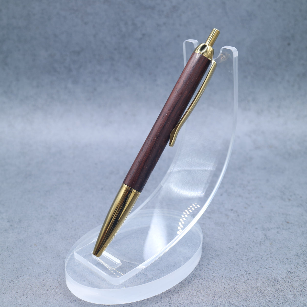Indian Rosewood Mini Wooden Ballpoint Pen for M5 | Slim-Barrel, Retractable 260908