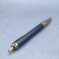 Ebony M5-Compatible Wooden Mini Ballpoint Pen | Slim Barrel, Retractable 260914