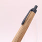 ウィスキー樽（ジャックダニエル）オーク × マットブラック｜木の質感を楽しむ木軸ペン｜ボールペン or シャーペン　260216