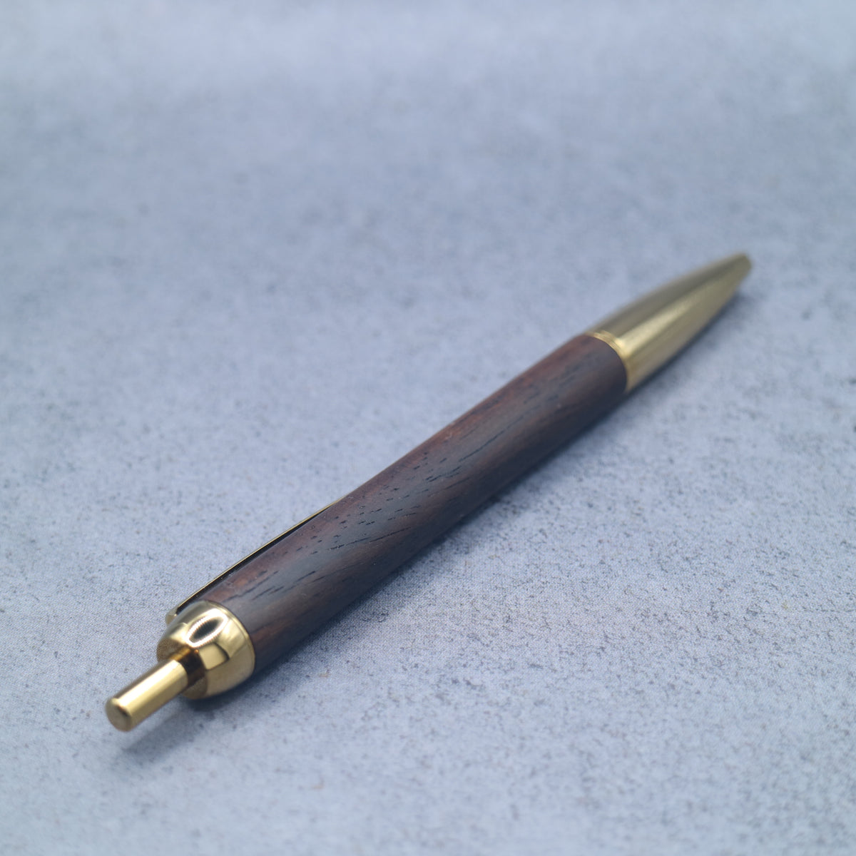 Kalimantan Ebony M5-compatible Wooden Mini Ballpoint Pen | Slim Barrel, Retractable 260913