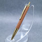 Japanese Red Oak M5 Compatible Wooden Mini Ballpoint Pen | Slim Barrel, Retractable 260911