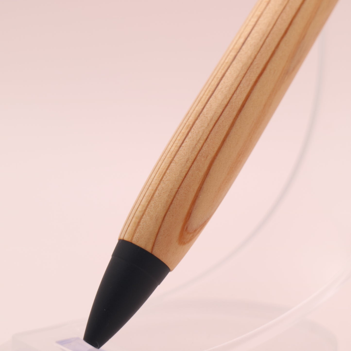 伊勢市産ヒノキ × マットブラック｜木の質感を楽しむ木軸ペン｜ボールペン or シャーペン　251229