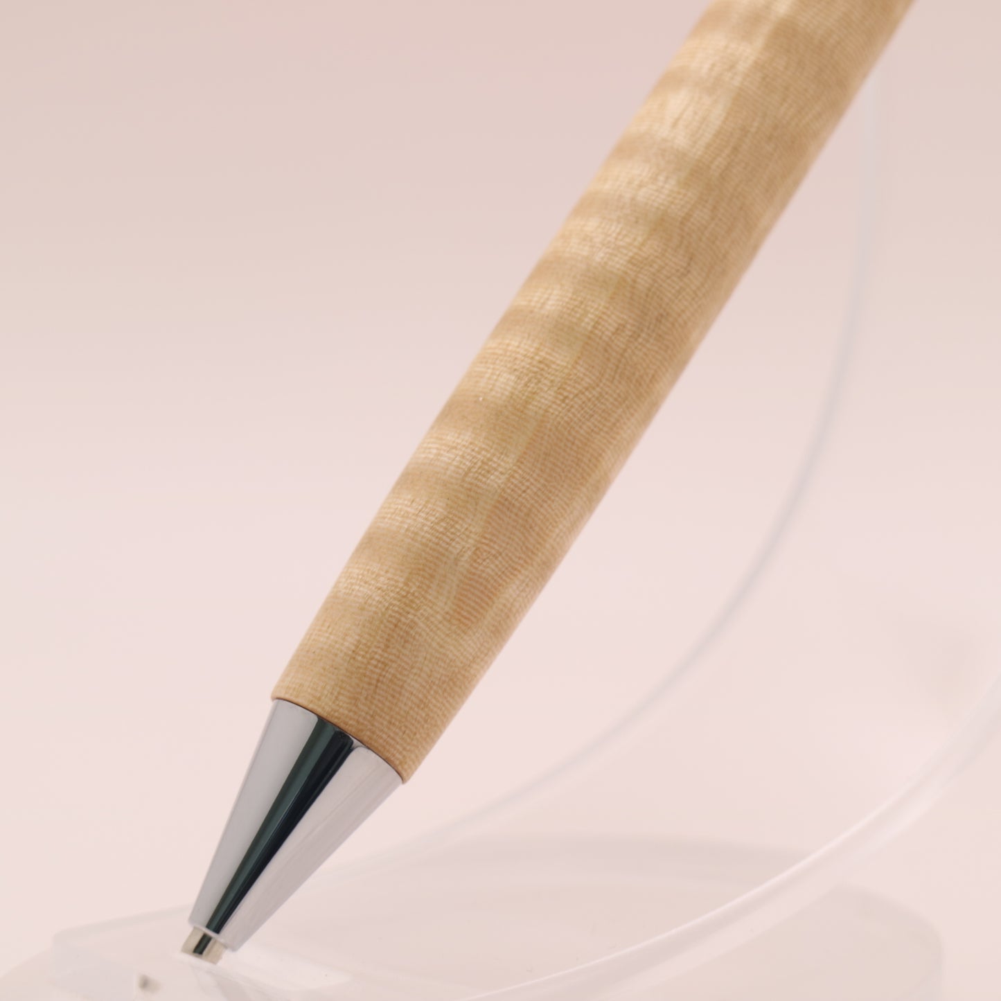 トチ縮杢 木軸シャーペン｜【学生に人気】やわらかな縮杢が、勉強時間を静かに整える一本　260201