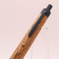 ケヤキ× マットブラック　木軸ペン　ボールペン or シャーペン　251208