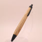 ウィスキー樽（ジャックダニエル）オーク × マットブラック｜木の質感を楽しむ木軸ペン｜ボールペン or シャーペン　251233
