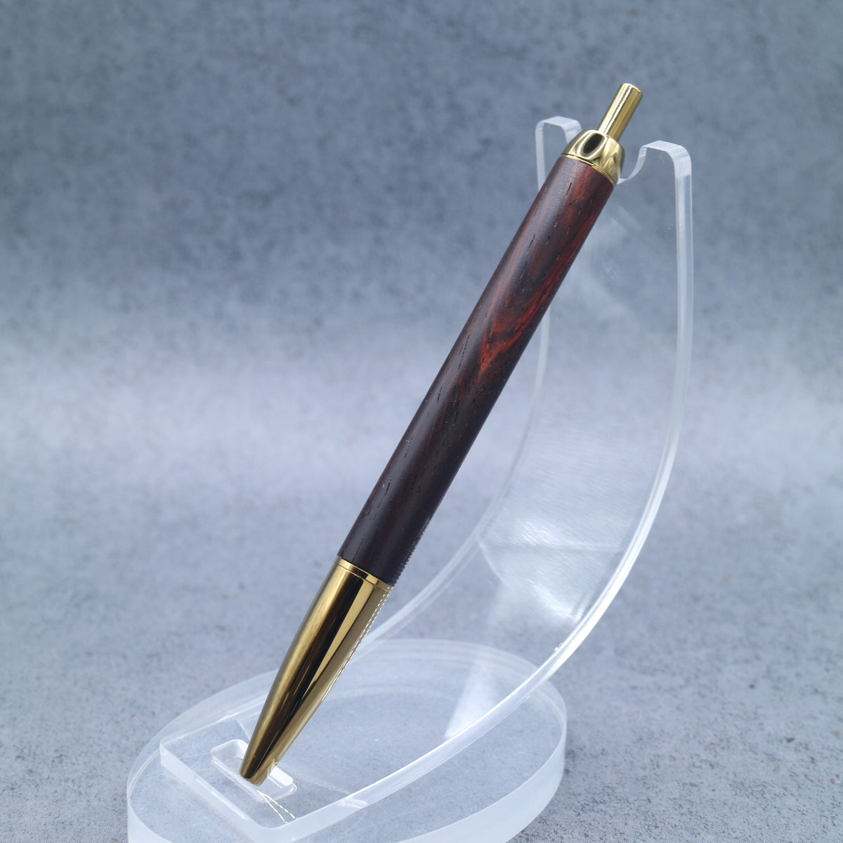 Dalbergia cochinchinensis M5 Compatible Wooden Mini Ballpoint Pen | Slim Barrel, Retractable 260909