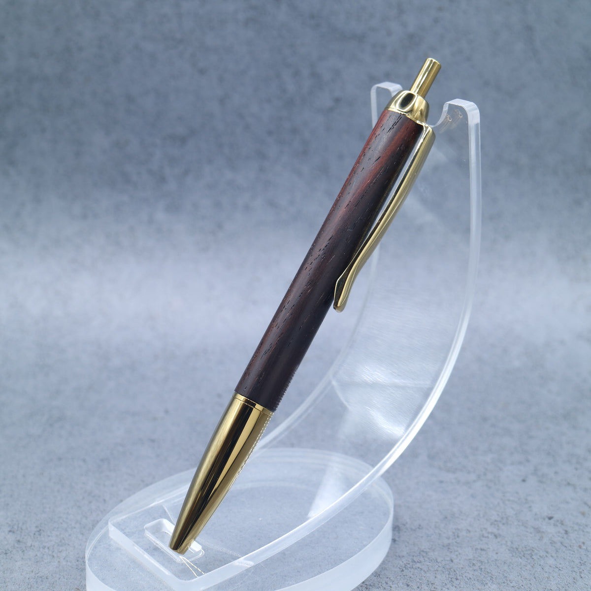 Dalbergia cochinchinensis M5 Compatible Wooden Mini Ballpoint Pen | Slim Barrel, Retractable 260909